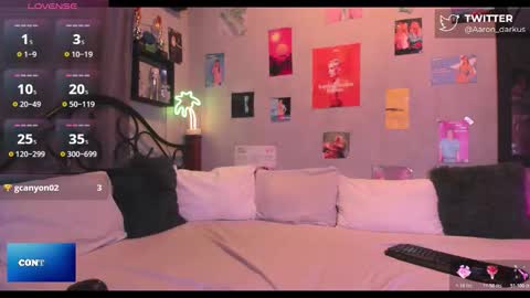 Aaron  online show from October 27, 1:52 am