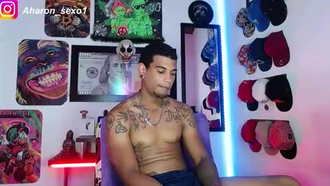 Snapshot of aharon_sexo1 chatting on January 9, 6:17 am Aharon Zamora online show from January 9, 6:17 am