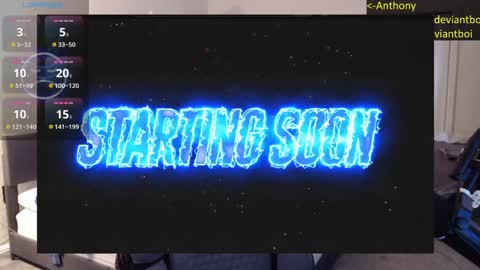 Anthony online show from December 10, 5:11 pm