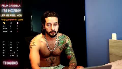 Snapshot of felix_candela chatting on March 9, 4:05 am Felix Candela online show from March 9, 4:05 am