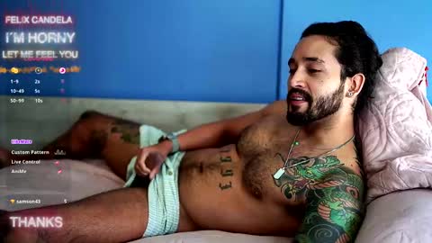 Snapshot of felix_candela chatting on March 10, 3:09 pm Felix Candela online show from March 10, 3:09 pm