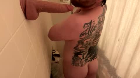 Curious guy showing off online show from February 18, 2:31 am