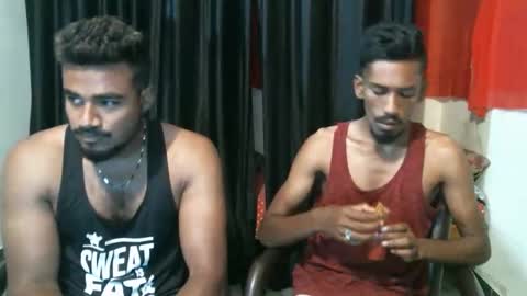 Snapshot of indiandesiguys2023 chatting on October 15, 12:24 pm indian guys for you online show from October 15, 12:24 pm