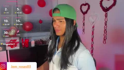 jem roses3 online show from February 13, 3:18 am