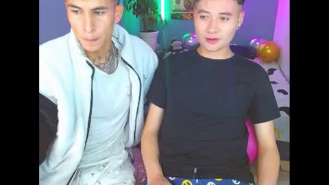 Snapshot of latin_boysxxx_ chatting on October 15, 11:56 pm SANTI AND JORDAN online show from October 15, 11:56 pm