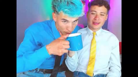 Snapshot of latin_boysxxx_ chatting on October 13, 3:56 am SANTI AND JORDAN online show from October 13, 3:56 am