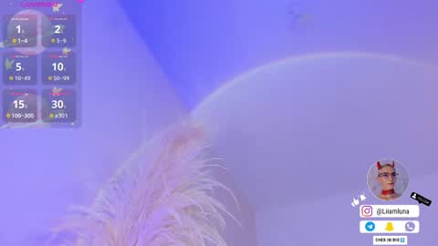 Liiam Luna online show from November 6, 9:12 am