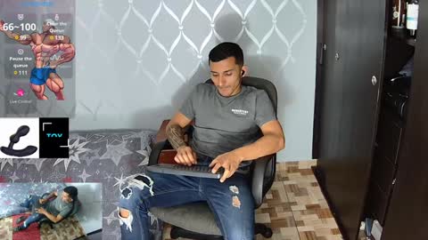 Snapshot of marckmuscle chatting on February 3, 2:03 am Marck Independent model online show from February 3, 2:03 am