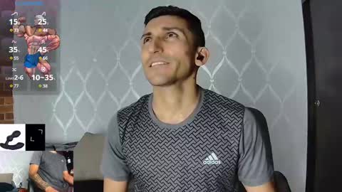 Snapshot of marckmuscle chatting on February 14, 2:18 am Marck Independent model online show from February 14, 2:18 am