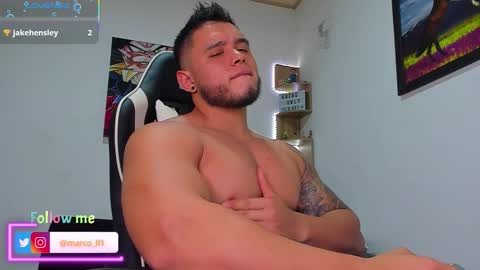 Snapshot of marco_diaz1 chatting on October 16, 12:07 am Marco Diaz online show from October 16, 12:07 am
