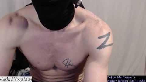 maskedyogaman online show from March 4, 3:46 am