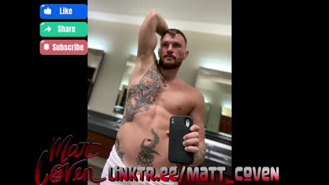 Matt Coven online show from February 8, 8:10 pm