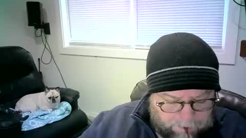 Snapshot of mister_happy567 chatting on February 17, 6:59 pm Mr. Happy online show from February 17, 6:59 pm