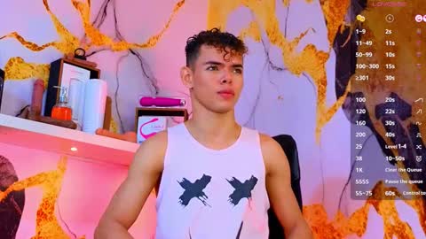 Snapshot of nijinsky_latinboy chatting on October 15, 11:18 am Nijinsky online show from October 15, 11:18 am