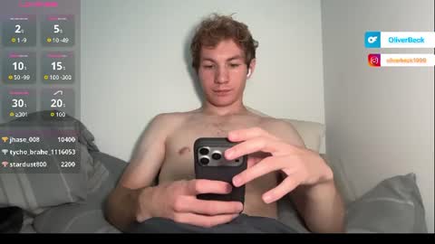 Oliver Beck online show from June 27, 8:25 pm