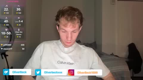 Oliver Beck online show from March 25, 3:32 am