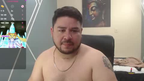 Snapshot of oso_gael chatting on January 31, 5:32 pm Bear Gael online show from January 31, 5:32 pm