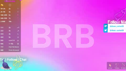 Dean Carter online show from December 20, 12:40 am