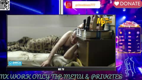 BISEXPRINCE777 online show from March 22, 6:35 pm