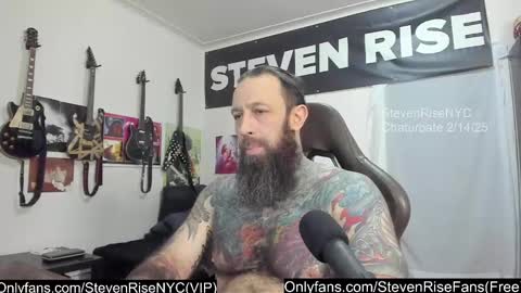 Snapshot of stevenrisenyc chatting on February 14, 1:18 pm StevenRiseNYC online show from February 14, 1:18 pm
