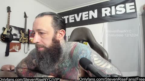 Snapshot of stevenrisenyc chatting on December 12, 6:42 pm StevenRiseNYC online show from December 12, 6:42 pm