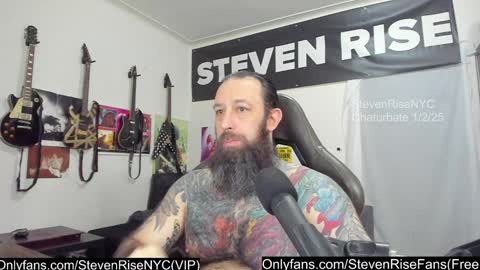 Snapshot of stevenrisenyc chatting on January 3, 12:41 pm StevenRiseNYC online show from January 3, 12:41 pm