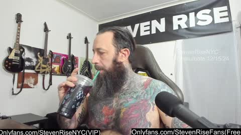 Snapshot of stevenrisenyc chatting on December 15, 3:42 pm StevenRiseNYC online show from December 15, 3:42 pm