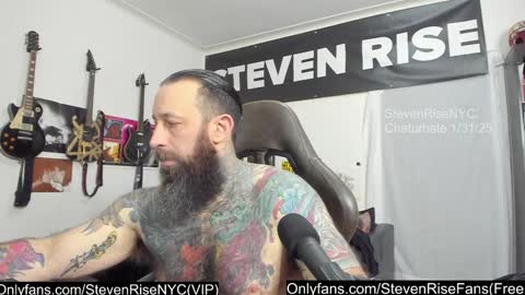 Snapshot of stevenrisenyc chatting on January 31, 11:24 pm StevenRiseNYC online show from January 31, 11:24 pm