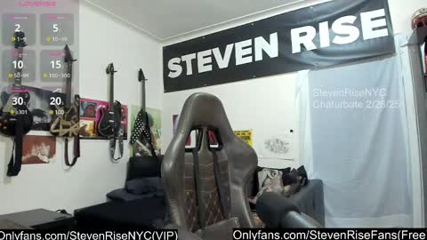 Snapshot of stevenrisenyc chatting on February 28, 12:09 pm StevenRiseNYC online show from February 28, 12:09 pm