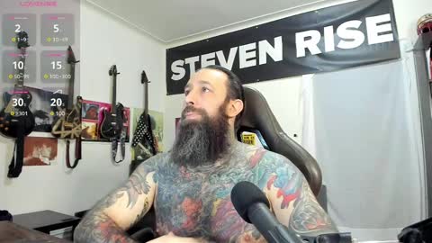 Snapshot of stevenrisenyc chatting on February 26, 1:41 pm StevenRiseNYC online show from February 26, 1:41 pm