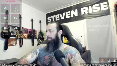 StevenRiseNYC online show from November 27, 5:00 am