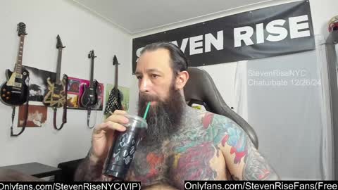 Snapshot of stevenrisenyc chatting on December 27, 12:01 pm StevenRiseNYC online show from December 27, 12:01 pm