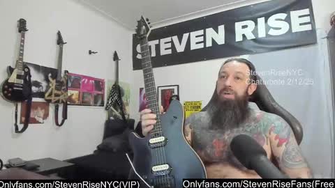 Snapshot of stevenrisenyc chatting on February 13, 1:26 pm StevenRiseNYC online show from February 13, 1:26 pm
