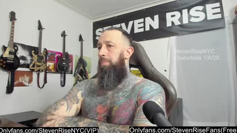 Snapshot of stevenrisenyc chatting on January 7, 10:52 pm StevenRiseNYC online show from January 7, 10:52 pm