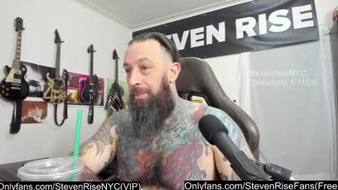 Snapshot of stevenrisenyc chatting on January 11, 2:36 pm StevenRiseNYC online show from January 11, 2:36 pm