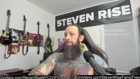 Snapshot of stevenrisenyc chatting on January 4, 10:45 pm StevenRiseNYC online show from January 4, 10:45 pm