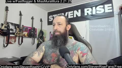 Snapshot of stevenrisenyc chatting on February 18, 11:08 pm StevenRiseNYC online show from February 18, 11:08 pm