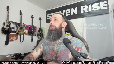 Snapshot of stevenrisenyc chatting on January 22, 4:12 pm StevenRiseNYC online show from January 22, 4:12 pm