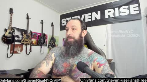 Snapshot of stevenrisenyc chatting on December 20, 2:27 pm StevenRiseNYC online show from December 20, 2:27 pm