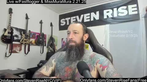 Snapshot of stevenrisenyc chatting on February 19, 11:25 pm StevenRiseNYC online show from February 19, 11:25 pm