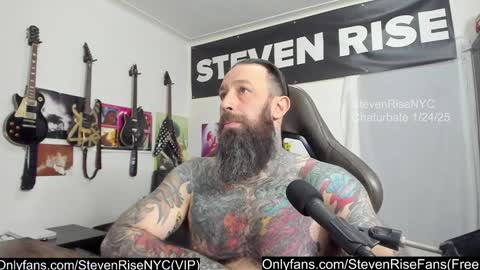 Snapshot of stevenrisenyc chatting on January 24, 4:49 pm StevenRiseNYC online show from January 24, 4:49 pm