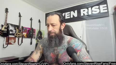 Snapshot of stevenrisenyc chatting on January 5, 11:26 am StevenRiseNYC online show from January 5, 11:26 am