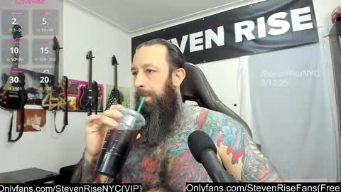 Snapshot of stevenrisenyc chatting on March 12, 2:12 pm StevenRiseNYC online show from March 12, 2:12 pm