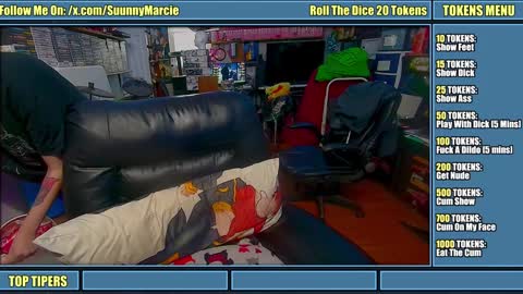 Sunny Marcie online show from March 4, 8:27 pm