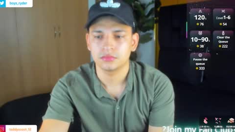 Snapshot of teddy_cowboy chatting on February 5, 10:19 am Follow me on Twitter boys ryder and instagram teddyscoot 12 online show from February 5, 10:19 am
