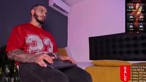 Teo Ferrer online show from September 23, 8:41 pm