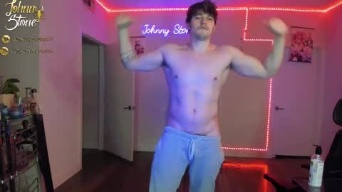 Snapshot of thejohnnystone chatting on February 13, 2:12 am Johnny Stone online show from February 13, 2:12 am