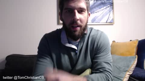 Snapshot of tomchristiancb chatting on February 3, 2:36 am Tom Christian Email- TomChristianCB online show from February 3, 2:36 am