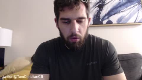 Snapshot of tomchristiancb chatting on January 29, 4:47 am Tom Christian Email- TomChristianCB online show from January 29, 4:47 am