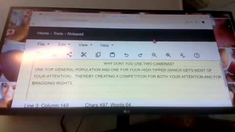 Snapshot of wertpokler10 chatting on January 12, 6:27 pm john m gallegos online show from January 12, 6:27 pm